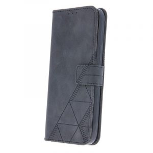 Husă pentru telefon iPhone 14 Plus (6,7"), husă carte, husă cu deschidere laterală, închidere magnetică, neagră, Smart Trendy Porto