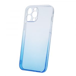 Husa din silicon pentru iPhone 13 (6.1"), carcasa din spate, carcasa TPU, albastra, gradient, gradient 2mm