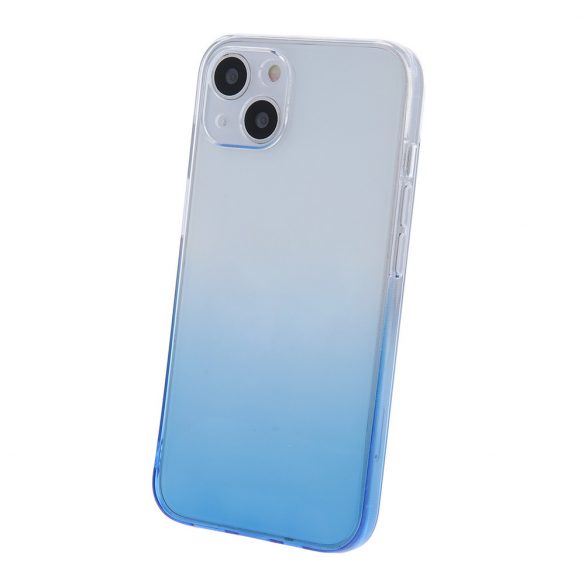 Husa din silicon pentru iPhone 13 (6.1"), carcasa din spate, carcasa TPU, albastra, gradient, gradient 2mm