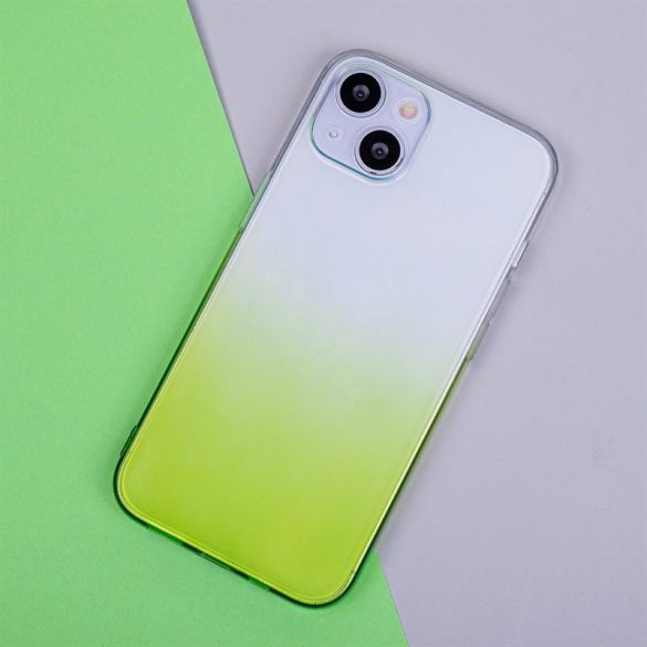 Carcasa din silicon Samsung Galaxy A52 4G/5G / A52s, carcasa din spate, carcasa TPU, verde, gradient, SM-A525, SM-A526, SM-A528, Gradient 2mm