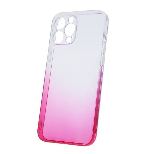 Husa din silicon pentru iPhone 13 (6.1"), carcasa din spate, carcasa TPU, roz, gradient, gradient 2 mm