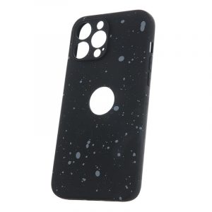 Husă din silicon Samsung Galaxy A53, husă din spate, husă TPU, neagră, SM-A536, husă granit