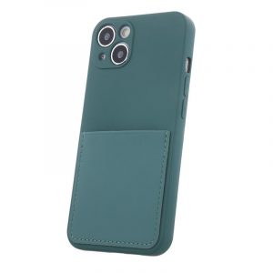 Husa din silicon pentru Samsung Galaxy A33, husa din spate, card bancar rezistent, verde, SM-A336, husa card