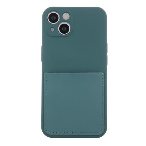 Husa din silicon pentru Samsung Galaxy A33, husa din spate, card bancar rezistent, verde, SM-A336, husa card