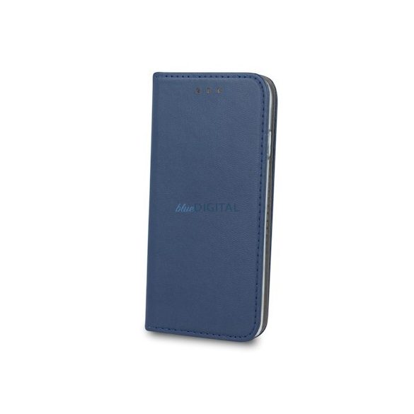 Husă pentru telefon Samsung Galaxy A14 4G/5G, husă carte, husă pentru notebook, carcasă cu deschidere laterală, închidere magnetică, SM-A145, SM-A146, albastru, Smart Magnetic