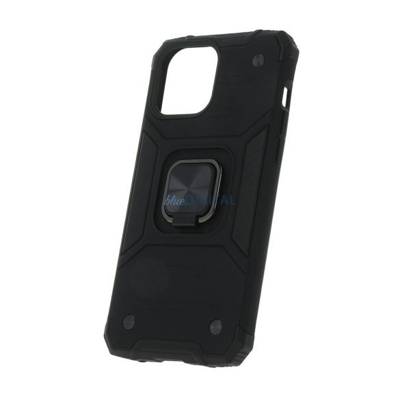 Carcasa din spate iPhone 14 (6.1"), carcasa PC/TPU, iesita in evidenta, neagra, Defender Nitro