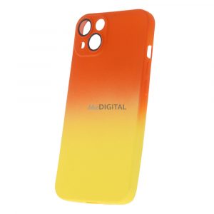 Husă din spate Samsung Galaxy A34, carcasă TPU, galben-portocaliu, gradient, SM-A346, Ultra Trendy Neogradient 3