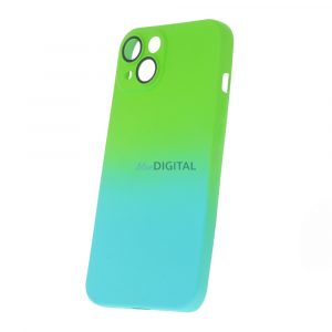 Xiaomi Redmi Note 12 4G Husă spate Husă, TPU Husă, verde-albastru, culoare-transparent, Ultra Trendy Neogradient 3