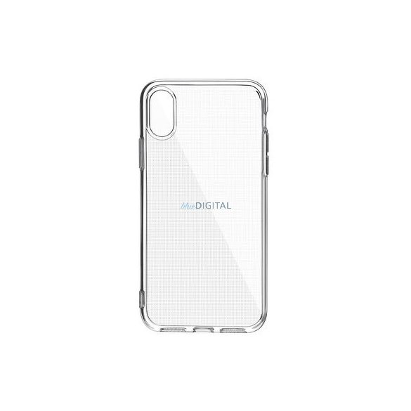 Husa din silicon pentru iPhone 15 Pro (6.1"), transparenta, 2mm, cu protectie pentru camera, Transparenta