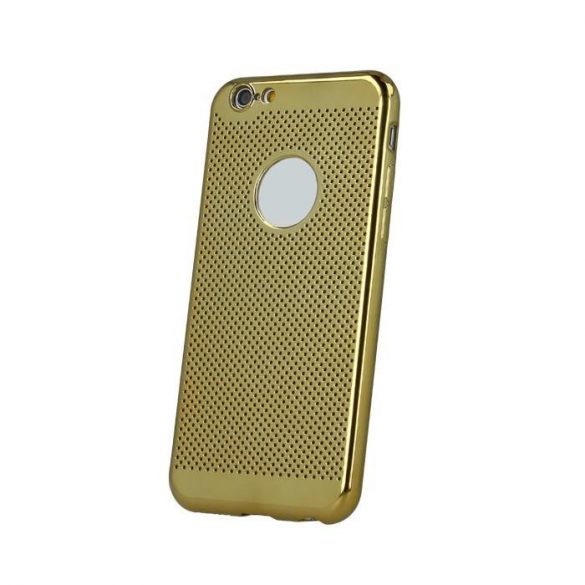 Husa de lux pentru iPhone 6 6S (4,7") cu efect de metal auriu