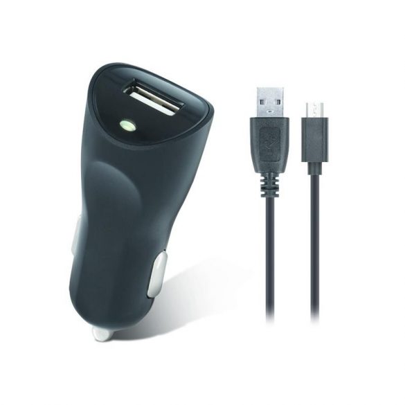 Încărcător de trabucuri Setty negru 1A + cablu micro usb negru