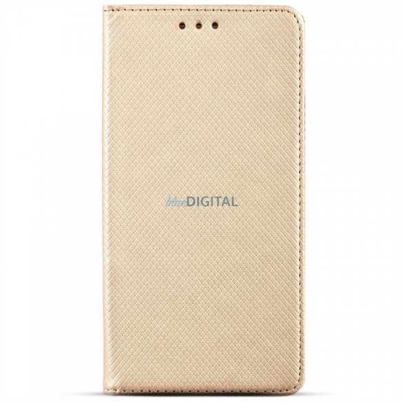 Husă pentru telefon Samsung Galaxy A05s, husă carte, husă cu deschidere laterală, închidere magnetică, SM-A057, auriu