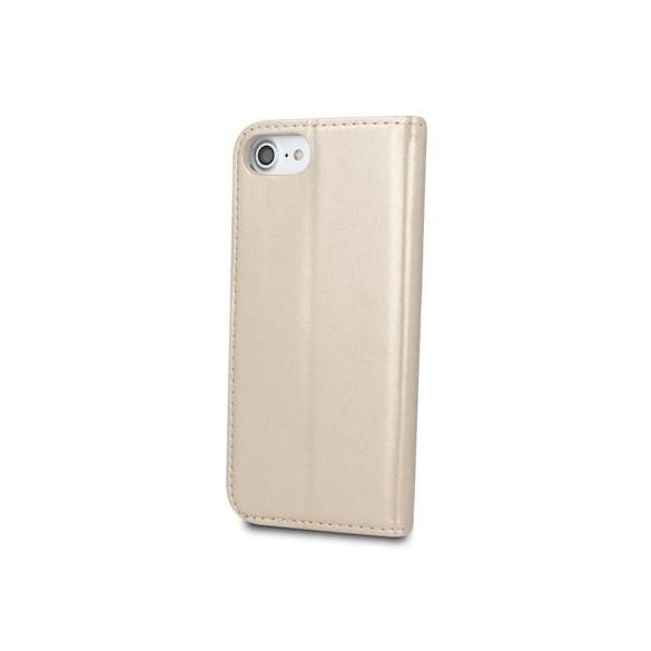 Husă pentru telefon pentru iPhone XS Max (6,5"), husă carte, husă pentru notebook, carcasă cu deschidere laterală, închidere magnetică, auriu, Smart Magnetic