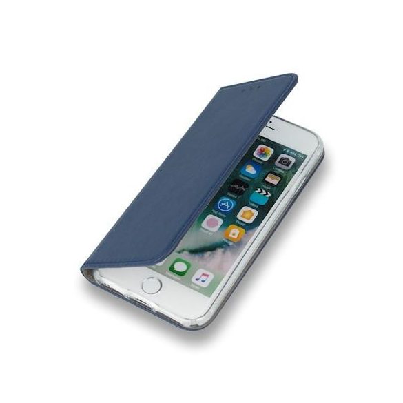 Husă pentru telefon iPhone XS Max (6,5"), husă carte, husă pentru notebook, carcasă cu deschidere laterală, închidere magnetică, albastru, Smart Magnetic