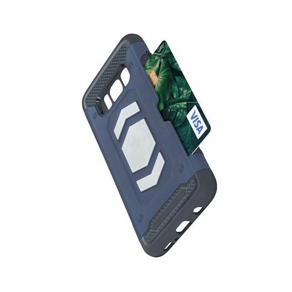 Samsung Galaxy J6 PlusHusărezistentă la șocuri, magnetică, albastru închis, SM-J610, Defender Magnetic