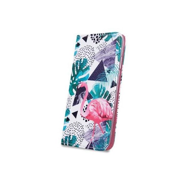 Bibliotecă cu cadru din silicon pentru iPhone X / XS (5,8") "Flamingo".