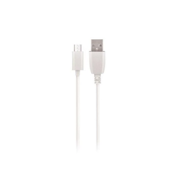 Cablu de date micro USB alb Maxlife 3A 1m