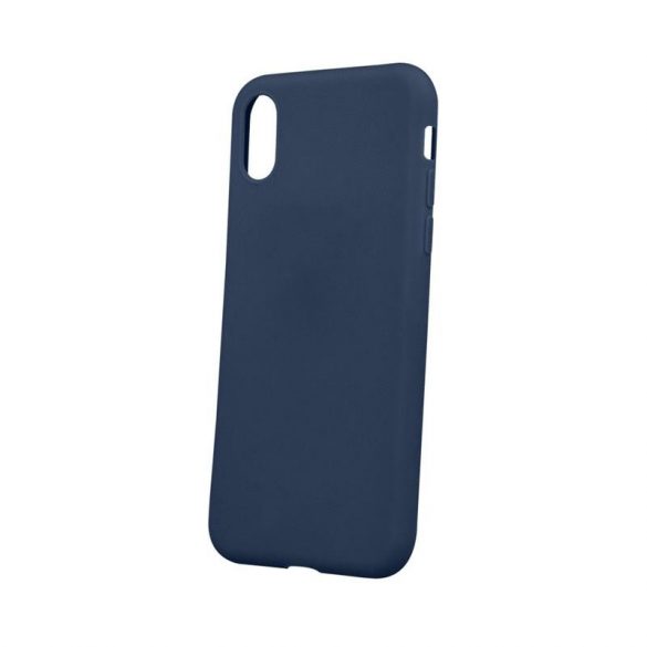 Husa din silicon pentru iPhone 11 Pro Max (6,5"), carcasa din spate, albastra, mata