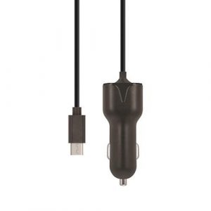 Maxlife MXCC-02 încărcător de țigări micro usb negru 2.1A