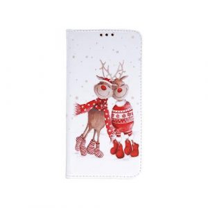 Husă pentru telefon pentru iPhone 11 Pro (5,8"), husă carte, husă cu deschidere laterală, închidere magnetică, model de cerb, Smart Trendy