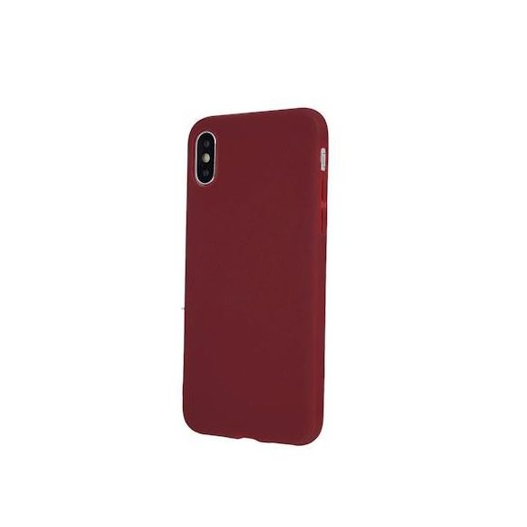 Husa din silicon pentru iPhone 11 Pro Max (6,5"), husa din spate, visiniu, mat