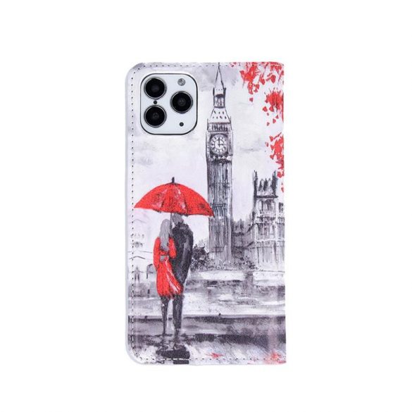 Husă pentru telefon pentru iPhone 11 Pro Max (6,5"), husă carte, husă cu deschidere laterală, închidere magnetică, model „Lovers in London”, Smart Trendy