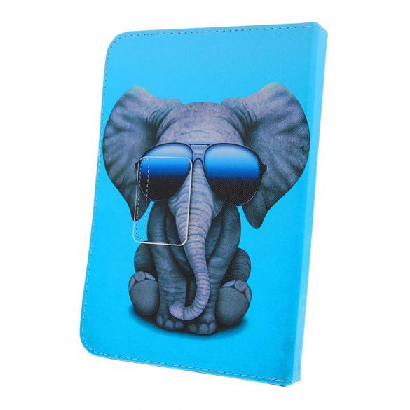 Bibliotecă universală pentru tablete, cu model, 9"-10", Elephant