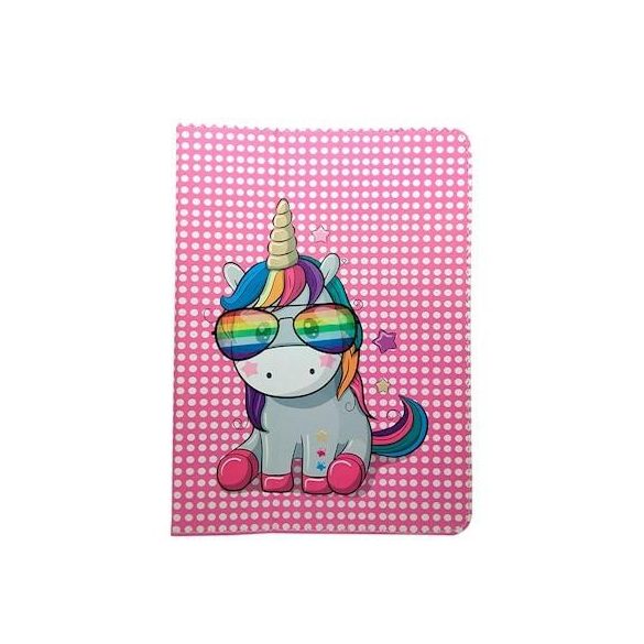 Universal 9 "-10" Rainbow unicorn comprimat carnet cu model unicorn