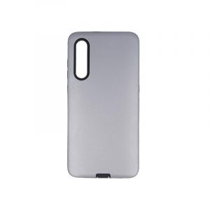 Carcasă din spate Samsung Galaxy A10 rezistentă la șoc, carcasă TPU, argintie, SM-A105, Defender Smooth