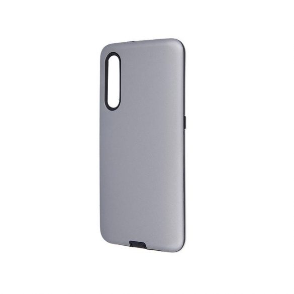 Carcasa din spate rezistenta la socuri Samsung Galaxy S10 Lite / A91, carcasa TPU, argintie, SM-G770, Defender Smooth