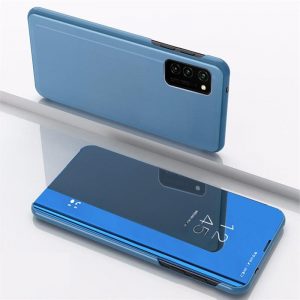 Husă Smart Clear View pentru Huawei P40 Pro, albastră