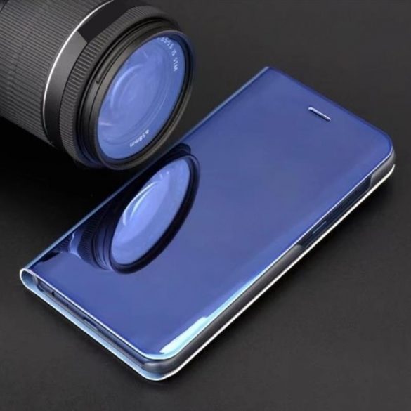 Husă Smart Clear View pentru Huawei P40 Pro, albastră