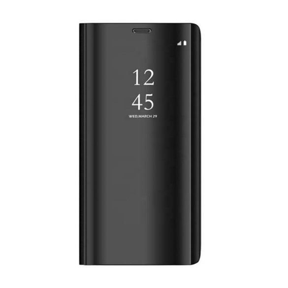 Husă Smart Clear View neagră pentru Huawei P40