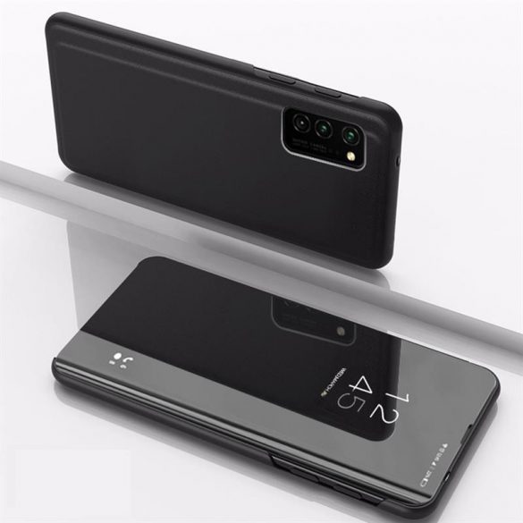 Husă Smart Clear View neagră pentru Huawei P40