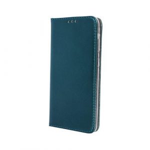 Husa telefon Huawei P40 Lite E / Y7P, husa carte, carcasa notebook, carcasa cu deschidere laterala, inchidere magnetica, verde, Smart Magnetic