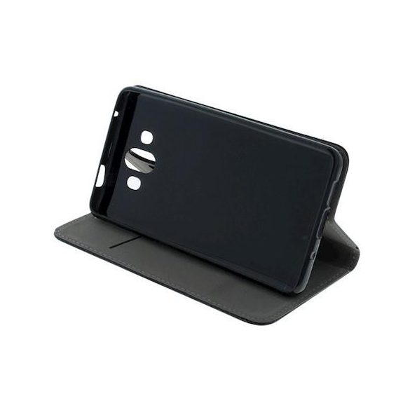 Husa telefon Huawei P40 Lite E / Y7P, husa carte, carcasa notebook, carcasa cu deschidere laterala, inchidere magnetica, neagra, Smart Magnetic