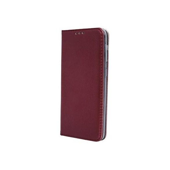 Husă pentru telefon Samsung Galaxy A42 5G, husă carte, husă pentru notebook, husă cu deschidere laterală, închidere magnetică, SM-A426, visiniu, Smart Magnetic