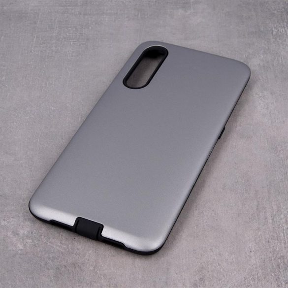 Carcasa din spate rezistenta la socuri Xiaomi Redmi Note 10 / 10S, carcasa TPU, argintie, Defender Smooth