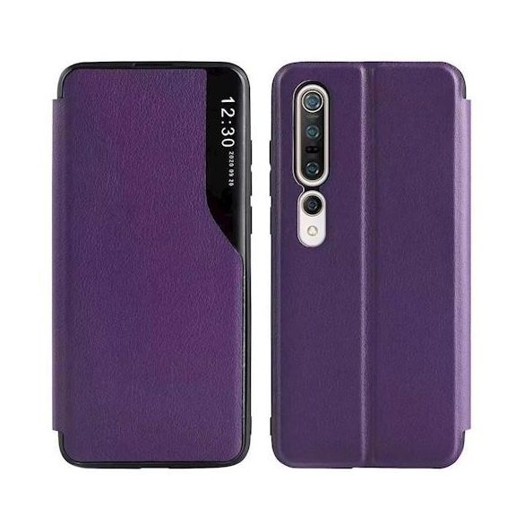 Vizualizare inteligentă TPU Samsung A725 Galaxy A72 4G / A726 Galaxy A72 5G carcasa inteligentă violet