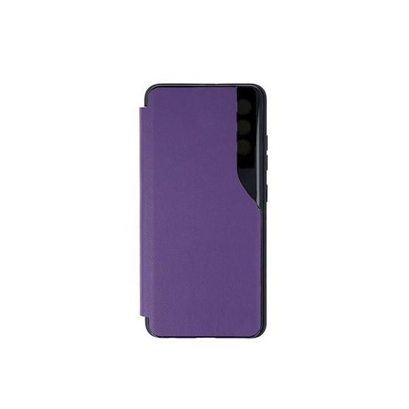 Vizualizare inteligentă TPU Samsung A725 Galaxy A72 4G / A726 Galaxy A72 5G carcasa inteligentă violet