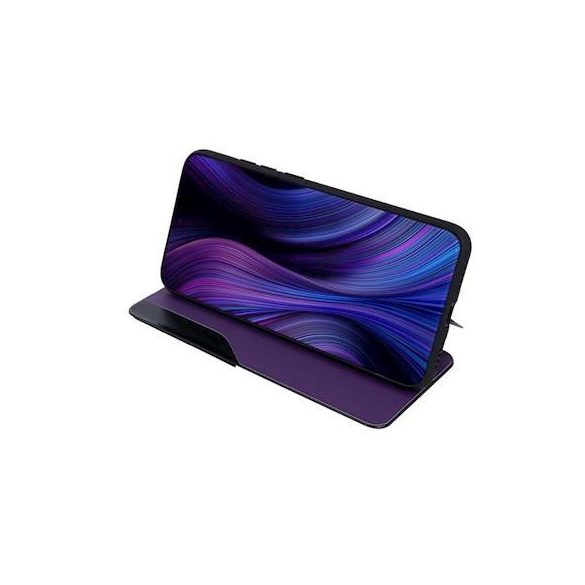 Vizualizare inteligentă TPU Samsung A725 Galaxy A72 4G / A726 Galaxy A72 5G carcasa inteligentă violet