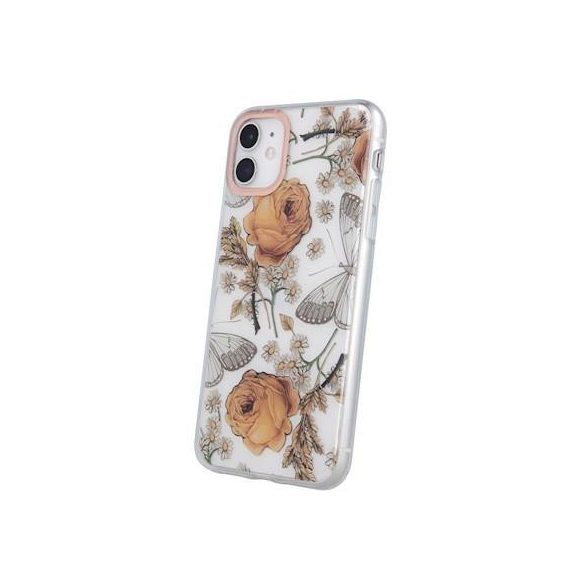 iPhone 12 / 12 Pro (6.1") Husă spate, TPU Husă, Rose Pattern, Ultra Trendy Roses