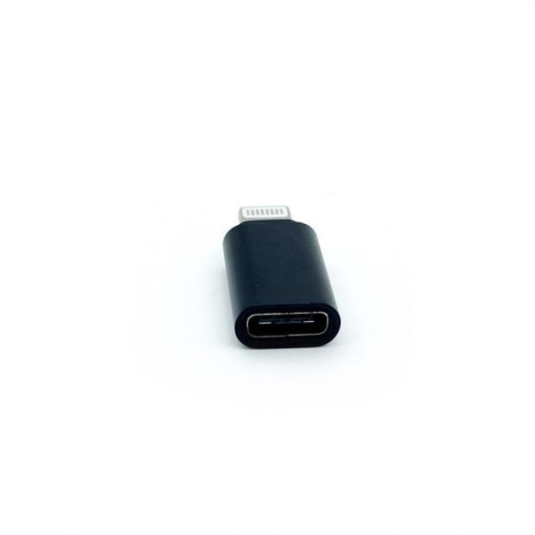 Maxlife Type-C - Adaptor iPhone 8pin negru