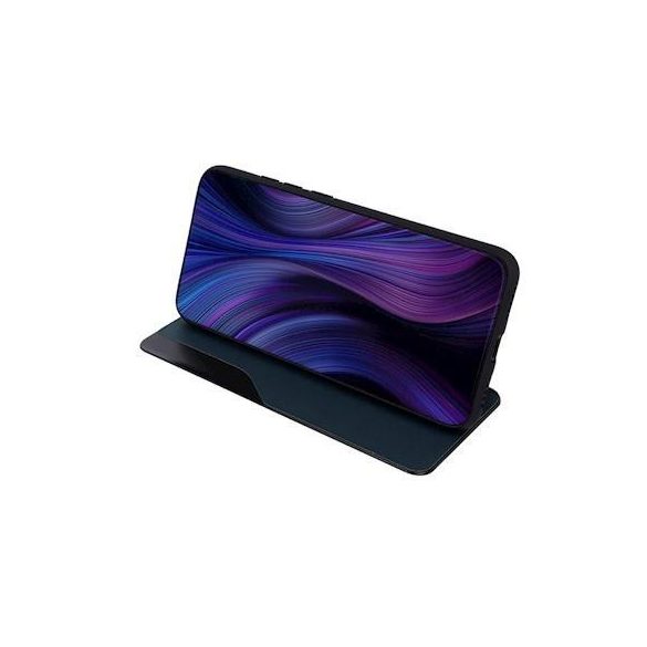 Husă Smart View TPU Samsung A225 Galaxy A22 4G verde închis pentru carte inteligentă