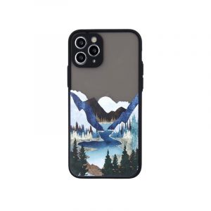 iPhone 7 Plus / 8 Plus (5.5") Husă spate, TPU Husă, Negru, SM-A225, SM-M225, Ultra Trendy Landscape 2