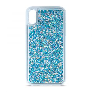 iPhone 13 (6.1")Husădin silicon lichid Sparkle,Husăspate, albastru, Liquid Sparkle