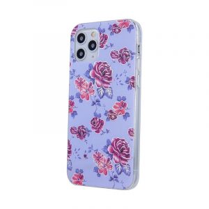 Carcasă din spate pentru iPhone 11 Pro (5,8"), carcasă TPU, model de flori, Ultra Trendy Flowers 2