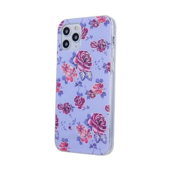 Carcasă din spate pentru iPhone 11 Pro (5,8"), carcasă TPU, model de flori, Ultra Trendy Flowers 2