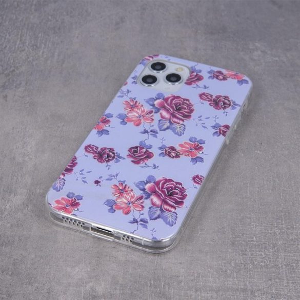 Carcasă din spate pentru iPhone 11 Pro (5,8"), carcasă TPU, model de flori, Ultra Trendy Flowers 2