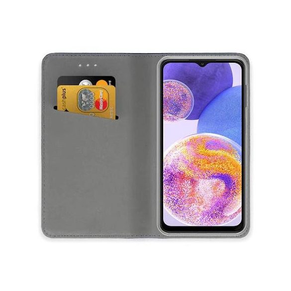 Husă pentru telefon Samsung Galaxy A23 4G/5G, husă carte, husă cu deschidere laterală, închidere magnetică, SM-A235, SM-A236, albastru